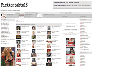 Desktop Screenshot of fickkontakte18.com