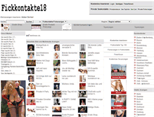 Tablet Screenshot of fickkontakte18.com